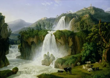 Der Wasserfall bei Tivoli, 1785