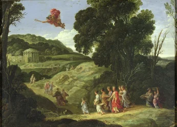 Merkur und Herse, ca. 1605-08
