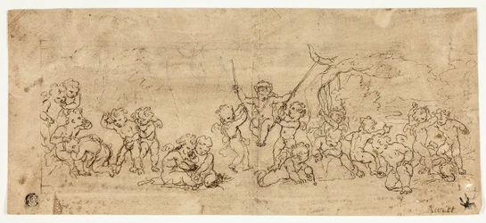 Spielende Putti