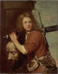 David mit dem Kopf von Goliath, 1643