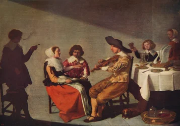 Eine musikalische Gesellschaft, 1631
