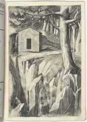 Klosterzelle des seligen Johannes von La Verna (Cella del beato Giovanni della Verna) [Tafel T]