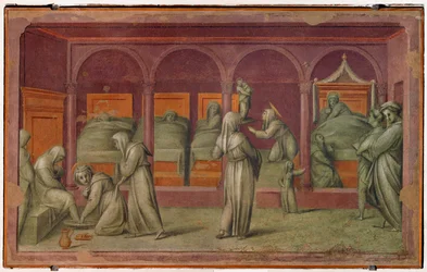 Corsia delle donne im Krankenhaus S. Matteo, Florenz
