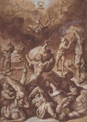 Jupiter kämpft gegen die Giganten, 1540-96