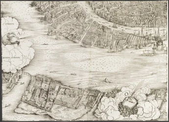 Ansicht von Venedig [unterer linker Block], 1500