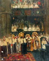 Die Krönung von George V.