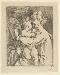 Madonna mit Kind, 1612-16
