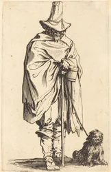 Bettler mit Hund, ca. 1622