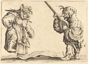Tänzer mit Laute