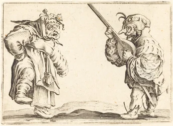 Tänzer mit Laute, ca. 1622