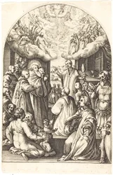 Tod des heiligen Benedikt