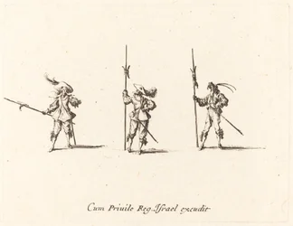 Übung mit Hellebarden