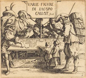 Frontispiz für "Varie Figure"