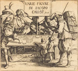 Frontispiz für Varie Figure, ca. 1621