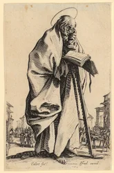 Heiliger Simon, Blatt 14 der Folge „Jesus, die zwölf Apostel und Maria“