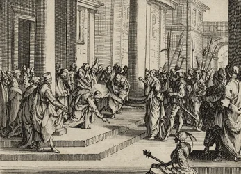 Jesus und die Ehebrecherin, 1635