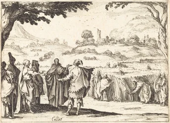 Jesus mit den Pharisäern