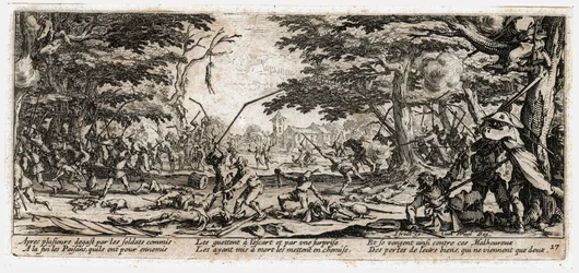 Die Elend und Leiden des Krieges