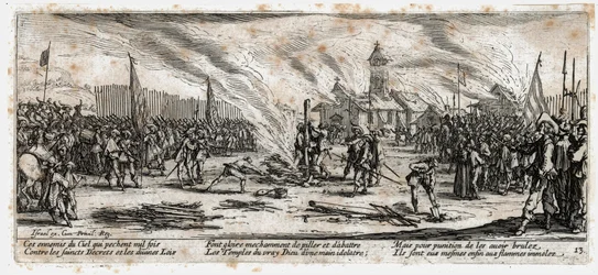 Die Elend und die Leiden des Krieges (Gravur)