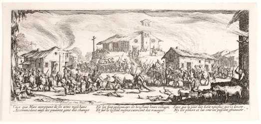 Die Elenden und die Unglücke des Krieges (Blatt 7)