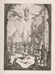 Martyrium des Heiligen Jacques, Nr. 3 aus Das Martyrium der Apostel