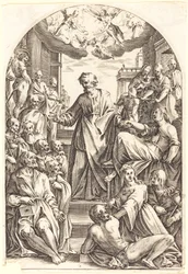 Petrus erweckt Tabitha