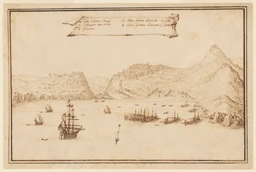 Planometrische Ansicht von Oran, Algerien