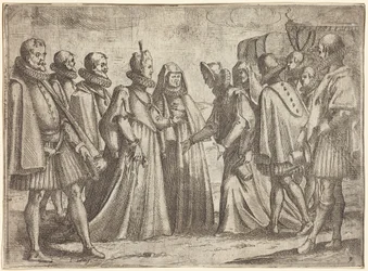 Empfang in Mantua [Vorderseite]
