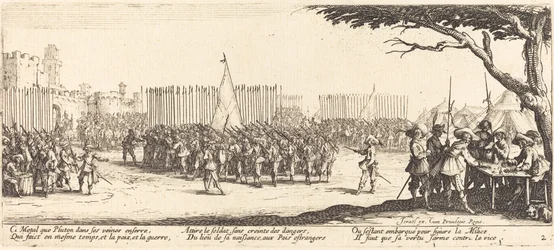 Rekrutierung von Truppen