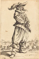 Soldat mit Federhut