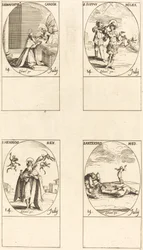 St. Bonaventura, St. Justus, St. Heinrich, Kaiser, St. Antiochus