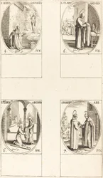 St. Maria Gaudioru, St. Claudius, St. Norbert, St. Robert