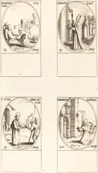 St. Potentiana; St. Dunstan; St. Yvo; St. Bernhardin von Siena