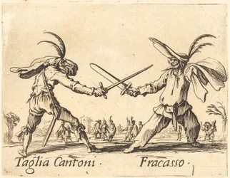 Taglia Cantoni und Fracasso, ca. 1622