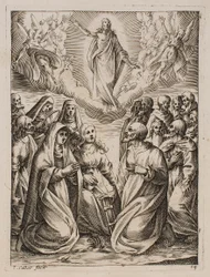Die Himmelfahrt Jesu, aus der Serie „Bilder aus Rom“