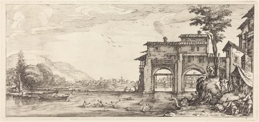 Die Badenden