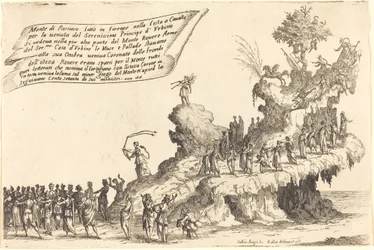 Der Zug des Berges Parnassus