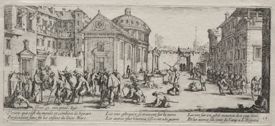 Die großen Leiden des Krieges: Das Krankenhaus