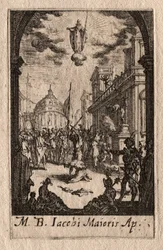 Das Martyrium der Apostel: St. Jakobus der Ältere