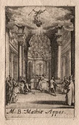 Das Martyrium der Apostel: St. Matthias