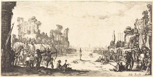 Das Pfeilwunder (Heiliger Sebastian)