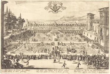 Die Palastgärten von Nancy
