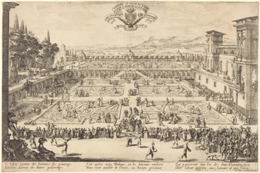 Die Palastgärten in Nancy
