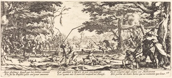 Die Bauern rächen sich, ca. 1633