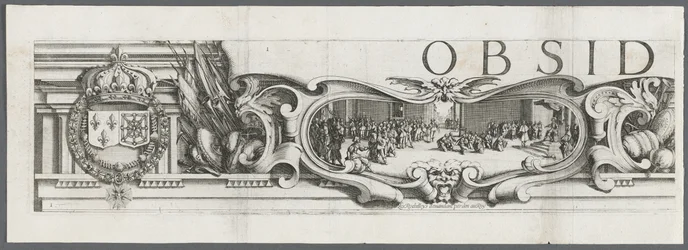 Die Belagerung von La Rochelle: Platte 1, 1628-1630