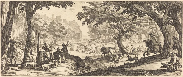 Die Hirschjagd