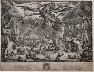 Die Versuchung des Heiligen Antonius zweite Version, 1635