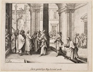 Der Zinsgroschen, aus der Serie „Das Neue Testament“
