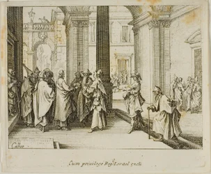 Der Tribut an Caesar, aus dem Neuen Testament