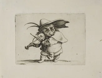 Der Geigenspieler, aus Varie Figure Gobbi